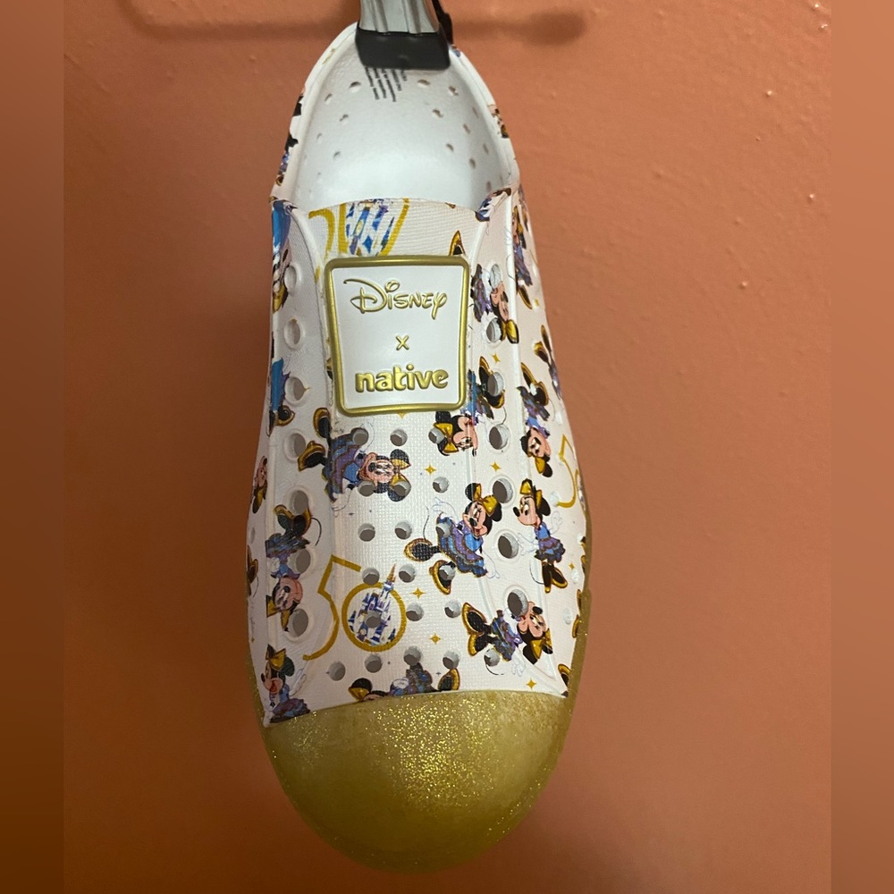 Kids Native Disney 50th anniversary shoes